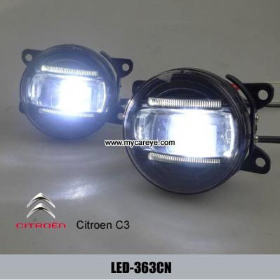 China El frente del coche de Citroen C3 llevó las luces de niebla para las luces corrientes diurnas DRL de la venta LED en venta