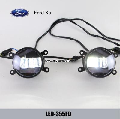 China Venta al por mayor diurna del drl de las luces corrientes del montaje LED de la lámpara de la niebla del frente de ka de Ford en venta