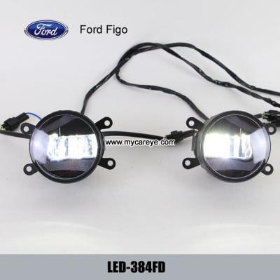 China Drl diurno de las luces corrientes del montaje LED de la lámpara de la niebla del frente del coche de Ford Figo para la venta en venta