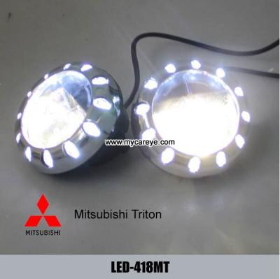 China Luces corrientes diurnas DRL del montaje LED de la lámpara de la niebla del frente del coche de Mitsubishi Tritón en venta