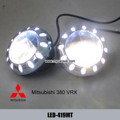 China Mitsubishi 380 luces corrientes diurnas DRL del montaje LED de la lámpara de la niebla del frente del coche de VRX en venta