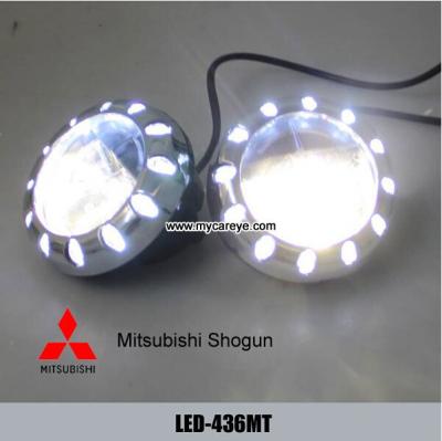 China Luces corrientes diurnas del montaje LED de la lámpara de la niebla del frente del coche del shogún de Mitsubishi para la venta en venta