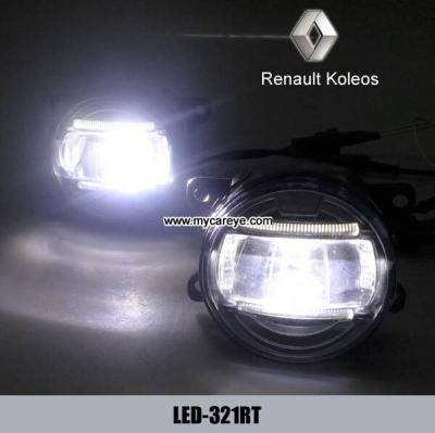 China Renault Koleos led car light upgrade front fog lights DRL driving daylight for sale