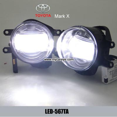 China TOYOTA markieren Tagespositionslampesekundärmarkt des x-Autofront-Nebellichtes LED DRL zu verkaufen