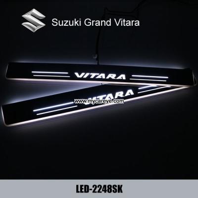 China Türschwellenplatte Suzukis Tür-Verschleiß Pedal der großartigen Vitara LED beleuchtet helles bewegliches zu verkaufen