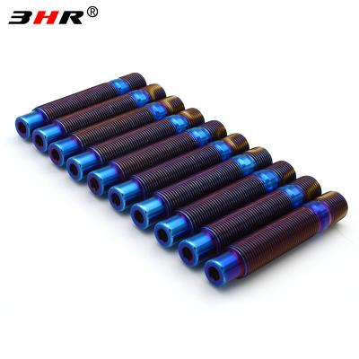 China High Performance 10.9 Grade Gr.5 Titanium Alloy Ti-6Al-4V Auto Wheel Stud ConversionWheel Titanium Alloy Gr.5 Bolts To Lug Nuts for sale