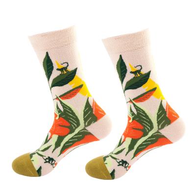 China Fashion Jacquard Dress Novelty Custom Funny Colorful Fun Antibacterial Crazy Men's Colorful Socks for sale