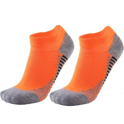 China Antibacterial Fitness Running Terry Cushion Ankle Running Functional Sports Compression Socks for sale