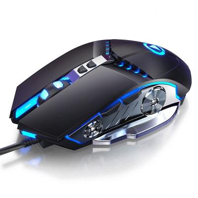 China 2021 Popular Ergonomic Mini Mouse Gamer LED Wired Optical PC Gaming Gamer Mouse for sale