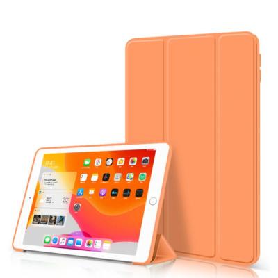 China Ultra Slim Case For iPad 10.2 Inch New 7th 8th Gen 2020 Case Triple PU Leather Smart Cover Wake Sleep Function for sale