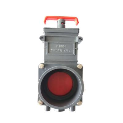 China 2 Inch Knife General Plastic Gate Valve for sale