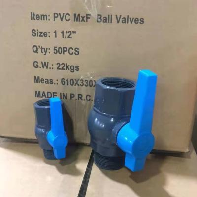 China PVC General Irrigation Valve Octagonal Ball Valve for sale