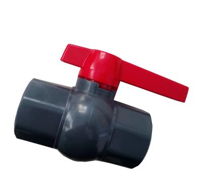 China General Agricultural Irrigation PVC Octagonal Ball Valve Threaded for sale