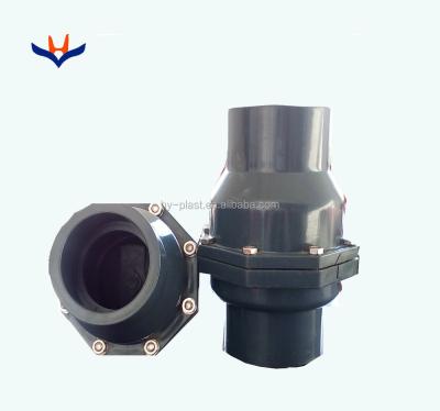 China Factory General High Quality Manufacturing Prevent Backflow PVC Check Valve for sale