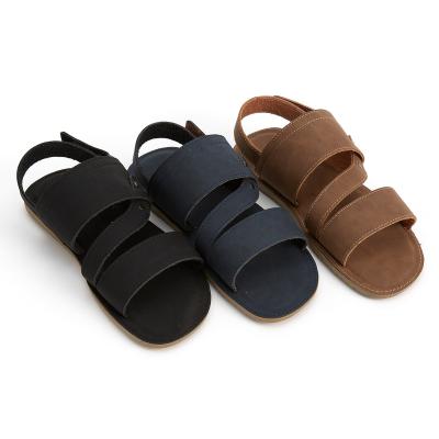 China 2022 Summer Men's Sandals New Summer Men's Beach Shoes Flat Outdoor Sandals Soft Urban Casual Soled Outdoor Sandals for sale