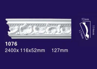 China Decorative Interior Polyurethane Crown Molding With Customized Color for sale