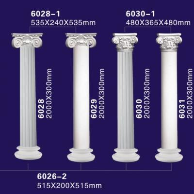 China Various Color Decorative Polyurethane Columns For Indoor / Outdoor for sale