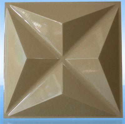 China Reliable Performance 3D PVC Wall Panels / Textured Panel / Board With Plastic Material for sale