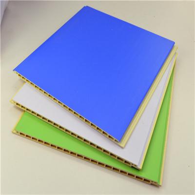 China Laminated Interior PVC Exterior Wood Wall Panels / Ceiling Panels Bamboo Fiber for sale