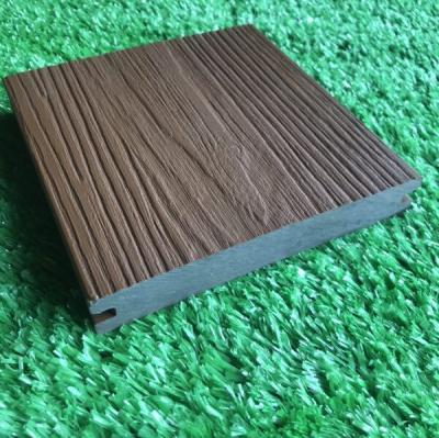 China Co Extrusion Hollow WPC Deck Flooring Anti Scratch For Outdoor for sale