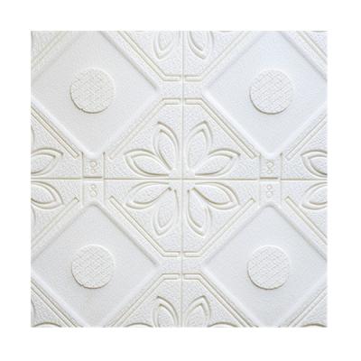 China 3d Flexible Decorative Foam Brick Wall Panels , Pvc Self Adhesive Wall Planks Board for sale