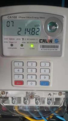 China Módulo RF Off Grid 2W 20mA Contador de eletricidade de fase única à venda