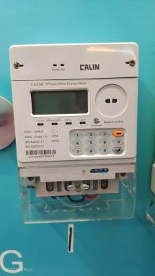 China Calin Contador de energia de fase única Multi Tarifa Sistema de microrede Minigrid Offgrid Classe 1 Precisão para a Tanzânia à venda
