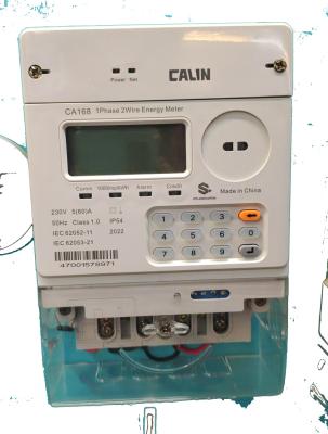 China Calinmeter Sistema de Micro-Rede Inteligente Pré-Pago Multi-tarifa Kwh Meter de Fase Única LORA WAN à venda