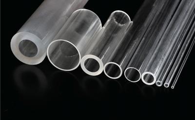 China Optisches Polier-Sapphire Glass Tube Cylinder Lens-Rohr u. Rod Glass Lenses High Temperture zu verkaufen