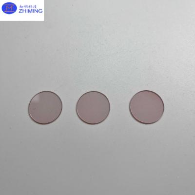 China Titanium Sapphire Crystal Optical Windows High Hardness Customized Size Excellent Transparency For Optical Purpose for sale