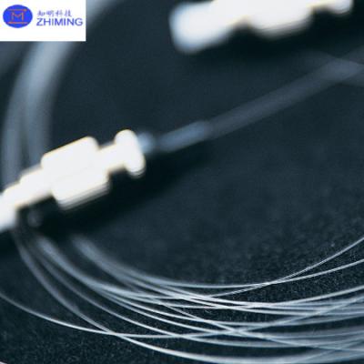 China sapphire optical fiber Dia 25-500um Fiber orientation C-axis  Transmittance >80% High Radiation Resistance en venta