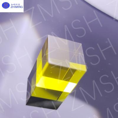 China Lemon Yellow Sapphire Gemstone Sythetic Lemon Yellow Raw Material For Jewelry Making Mohs Hardness Of 9 for sale