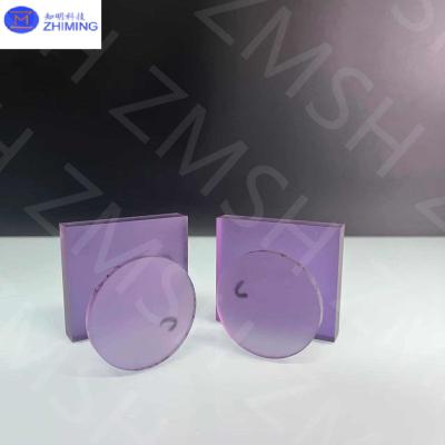 China Saphiros hechos en laboratorio, piedras preciosas sintéticas, materias primas de la escala Mohs 9 para joyas, hechas transparentes. en venta