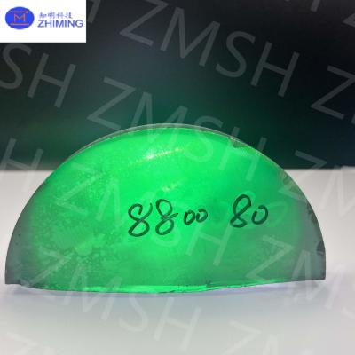 China Piedra preciosa en bruto Moissanite Esmeralda Bosque Verde Alta dureza Carburo de silicio de cristal único para el judaísmo en venta