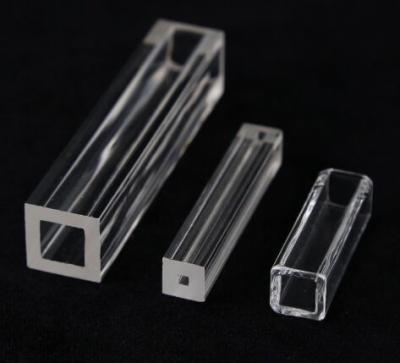 China Polished Medicine Dia 200mm JGS2 JGS1 Quartz Tube for sale