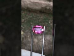 Coral / Rose Pink Sapphire Raw / Roughgem Crystal Lab Made For Jewelry Accessories