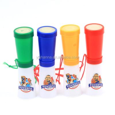 China Eco-friendly kids plastic toys horn stadium football party fan horn plastic air horn for sale for sale