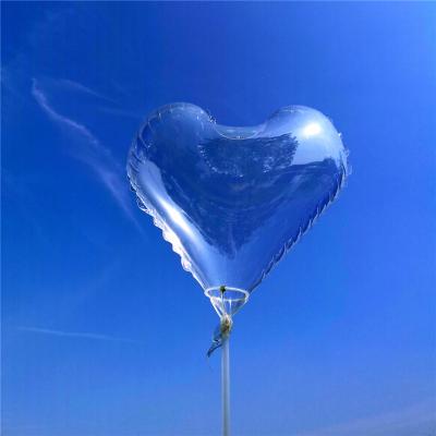 China Toy Large Led Heart Promotional BOBO Balloon Led Flashlight Balloon for Party Decoration for sale