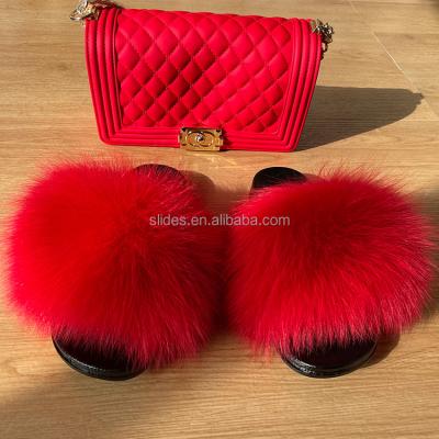 China Designer Handbags Famous Brands Ny Hat and Purse Set Bags Women Handbags Ladies Fur Slides and Matching Purse for sale