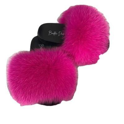 China Easy To Wear Manufacturers To Produce Fox Tail Fluffy Pendant Fur Pendants Key Chain for sale