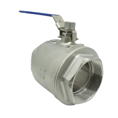 China 2 PC 304 316 High Quality China Stainless Steel General Ball Valve Made Ball Valve 3 Inch Manual Valve for sale