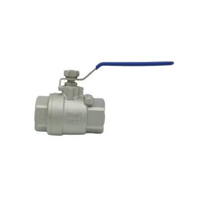 China 2pc ball valve cf8m ss 2 inch general high pressure ball valve stainless steel mech ball valve 1000 for sale