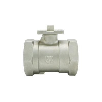 China General Custom Manual Elevated Deck Screw SS 304/316 Stainless Steel One Piece Ball Valve for sale