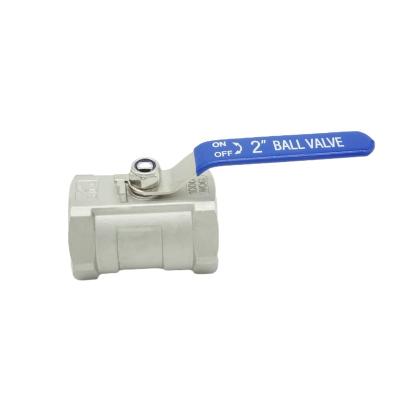 China General Made In China SS304/316 Stainless Steel Ball Valve One Piece Female Thread Threaded Ball Valve for sale