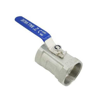 China General Good Longevity Affordable High Quality Female Thread 1000WOG Threaded One Piece Ball Valve for sale