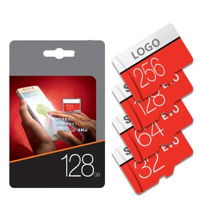 China Plastic Custom LOGO Class 10 TF Card Memoria Card Micro Memory SD Card 64gb 32gb for Camera and Mobile Phone for sale