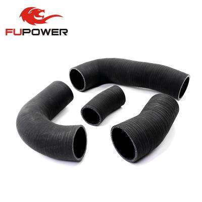 China Fit Rubber AUDI S3 8V 2.0T TURBO SILICONE THRUST PIPE KIT BLACK for sale