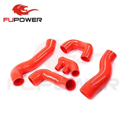 China High Quality Silica Gel High Flow Top Mount Intercooler Hose Kit With Charge Hoses For Porsche 911 Twin 3.6L Turbo Flat 6 Engine for sale