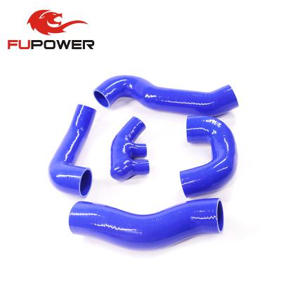 China High Quality Twin Silica Gel Turbo Intercooler Siliocne Charge Pipe Kit For Porsche 911 Carrera/996/997 (5Pcs) for sale