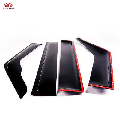 China Outside Mount Style Smoke Window Vent Visors Rain Guards Deflectors For Honda Civic 2006-2011 for sale